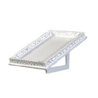 Suporte p/ Doces Retangular Inclinado Arabesco